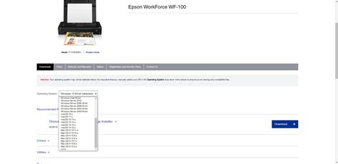 Epson WorkForce WF-100 Driver: Installation and Troubleshooting Guide